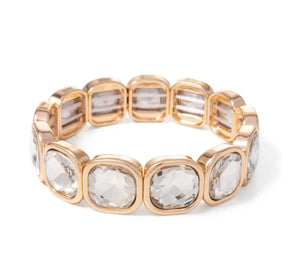 Clear Jewel Bracelet