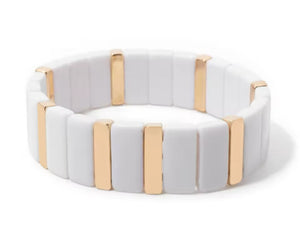 Large Rectangular Tile Bracelet