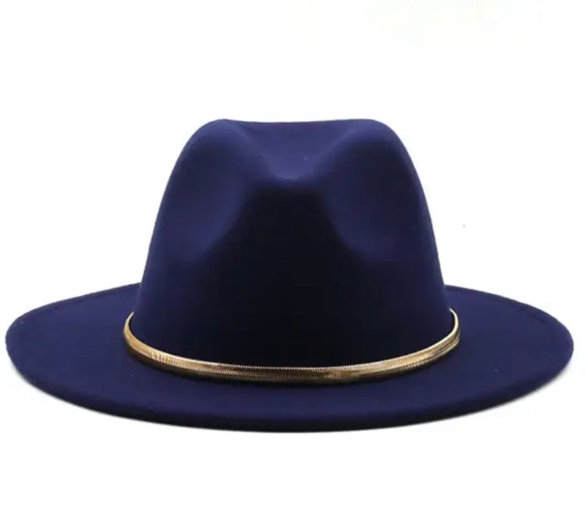 Navy Boho Hat