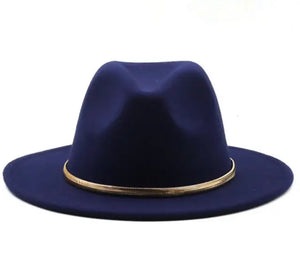 Navy Boho Hat