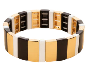 Large Rectangular Tile Bracelet