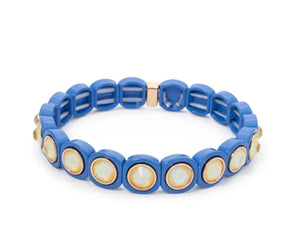 Enamel Stone Bracelet