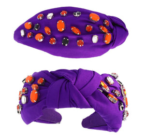 Festive Rhinestone Halloween Headband