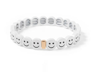 Enamel Smiley Tile Bracelet