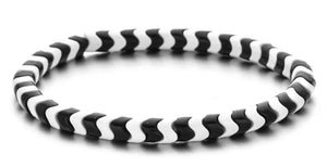 Enamel Mini “zig zag” Tile Bracelet