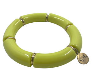 12mm Acrylic Bamboo Bracelet